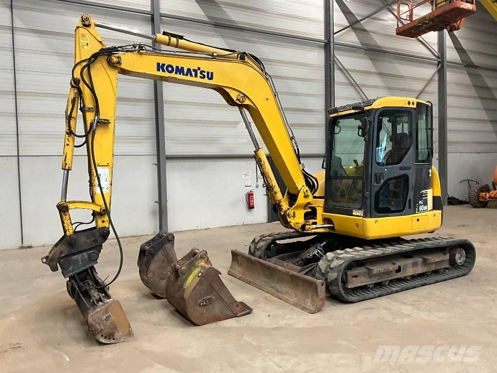 Komatsu PC 80 MR-3 Середні екскаватори 7т. - 12т.
