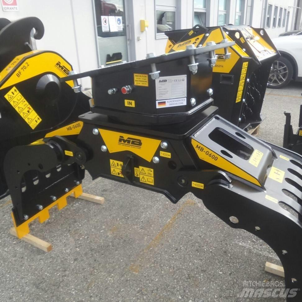 MB Crusher MB-G600 Захват