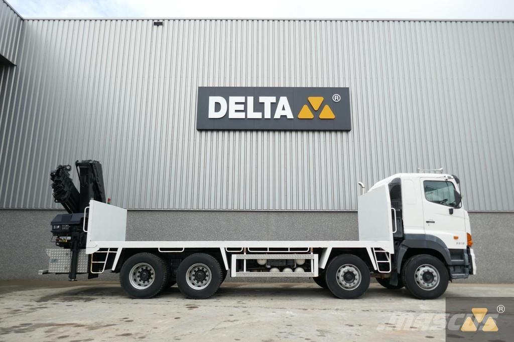 Hino 700FY crane автокрани