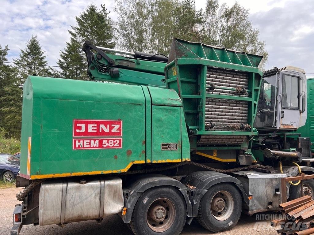 JENZ HEM 582 DQ Подрібнювачі деревини