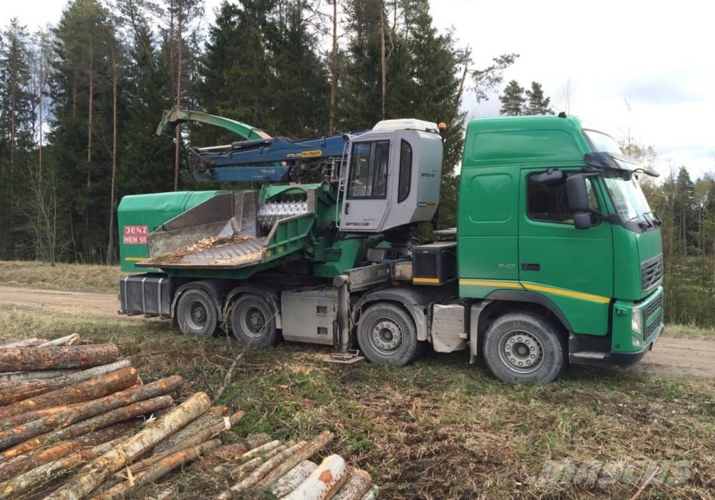 JENZ HEM 582 DQ Подрібнювачі деревини