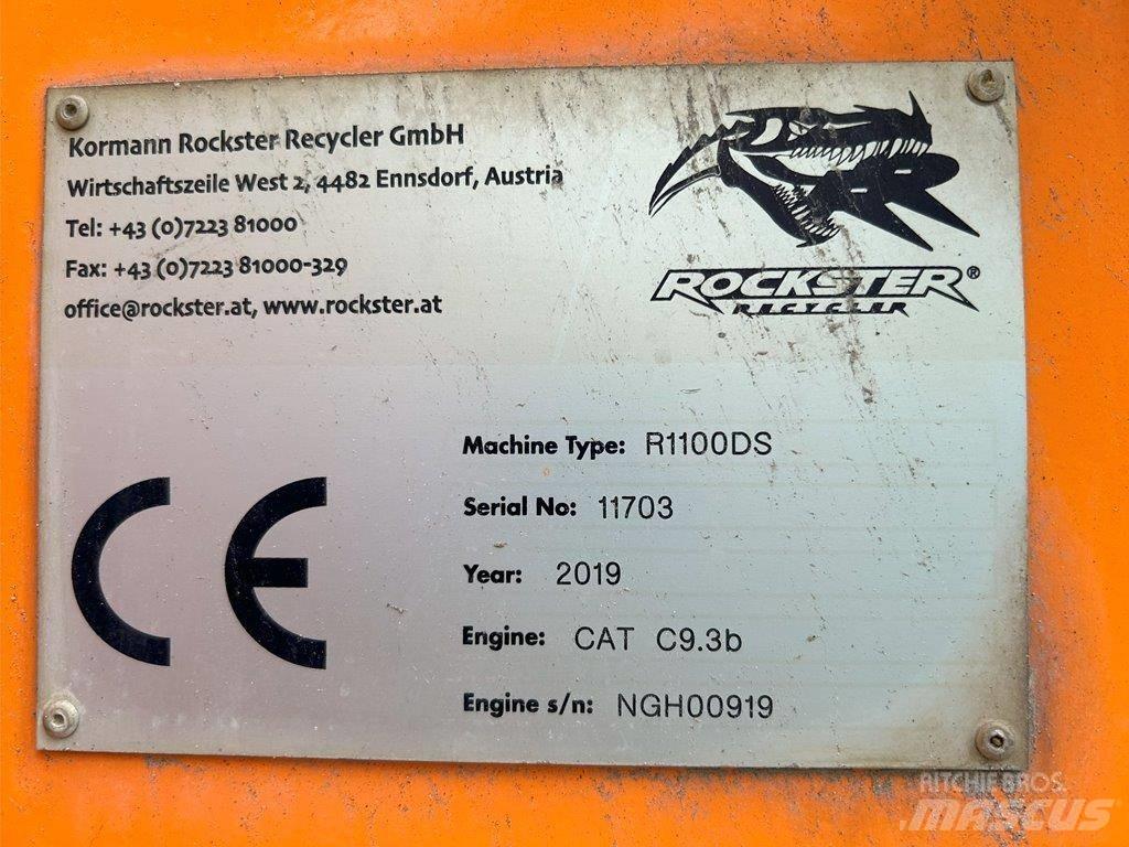 Rockster RD1100DS Мобільні дробарки