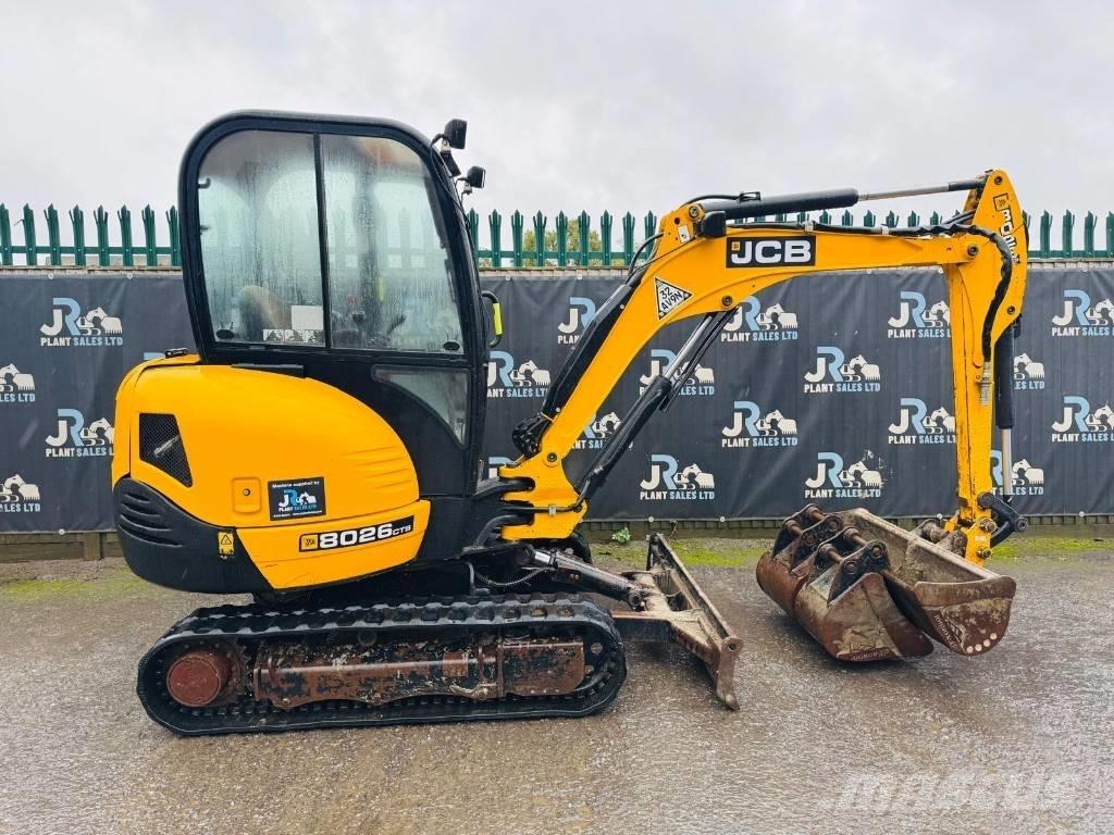 JCB 8026 CTS Міні-екскаватори < 7т