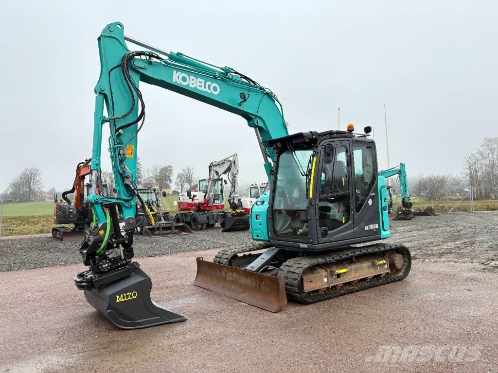 Kobelco SK75SR-7 Середні екскаватори 7т. - 12т.