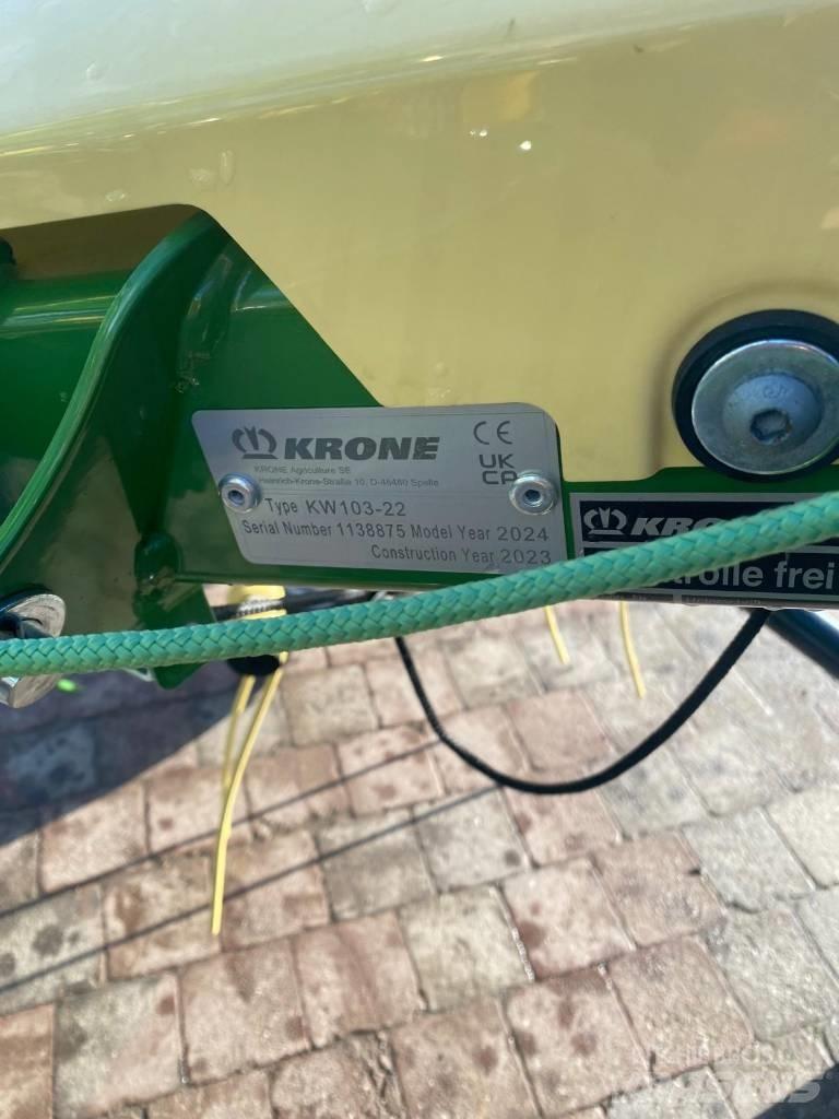 Krone Vendro 470 Граблі і сінозворушувачі