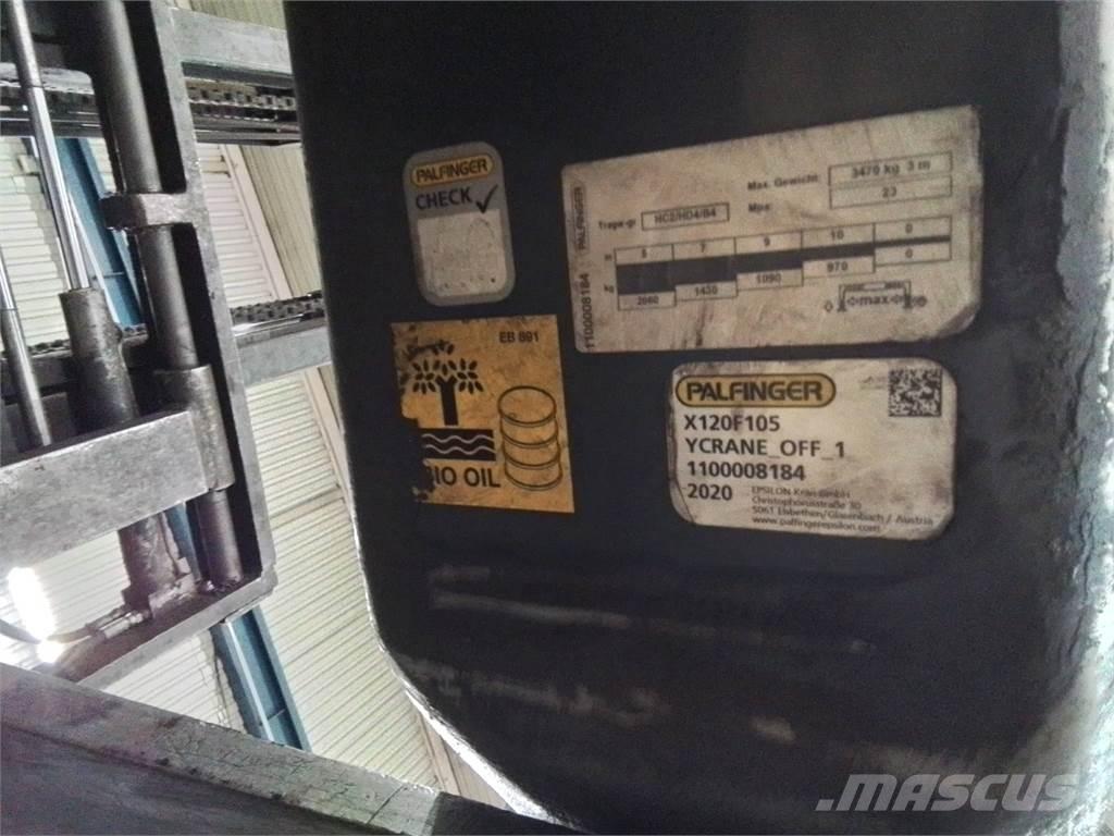 Palfinger X120f105 Транспортерні крани