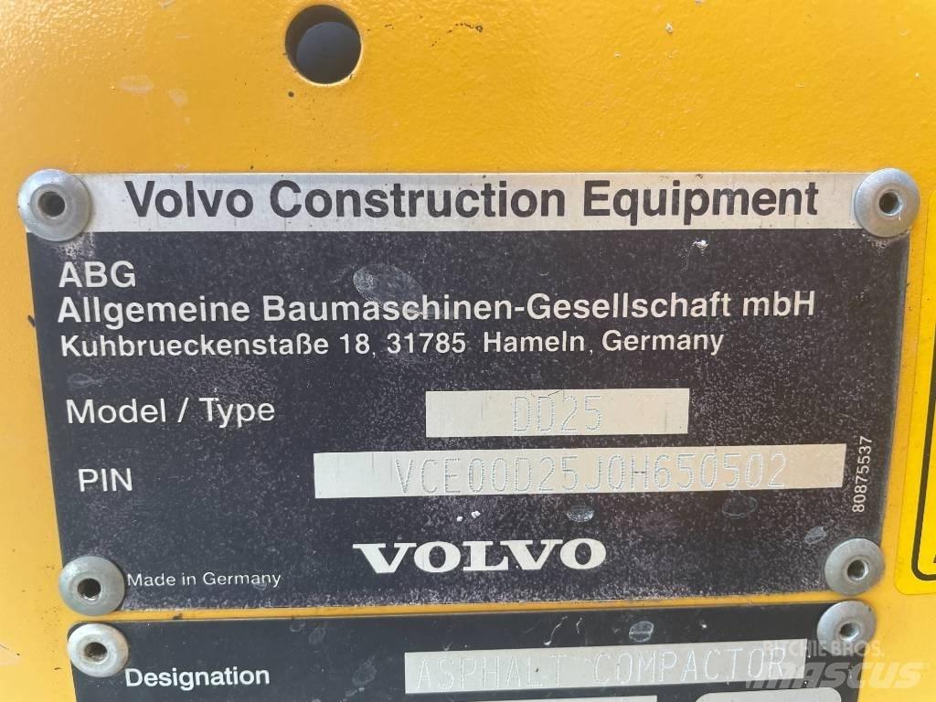 Volvo DD 25 W Котки тротуарні