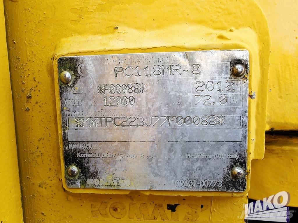 Komatsu PC 118 MR-8 Гусеничні екскаватори