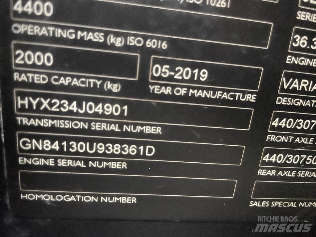 JCB 520-40 Телескопічні навантажувачі