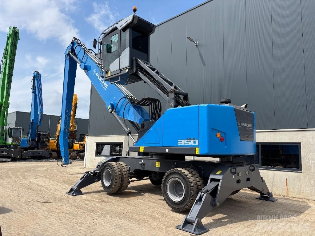 Fuchs MHL 350 F Перевантажувачі металобрухту/промислові навантажувачі