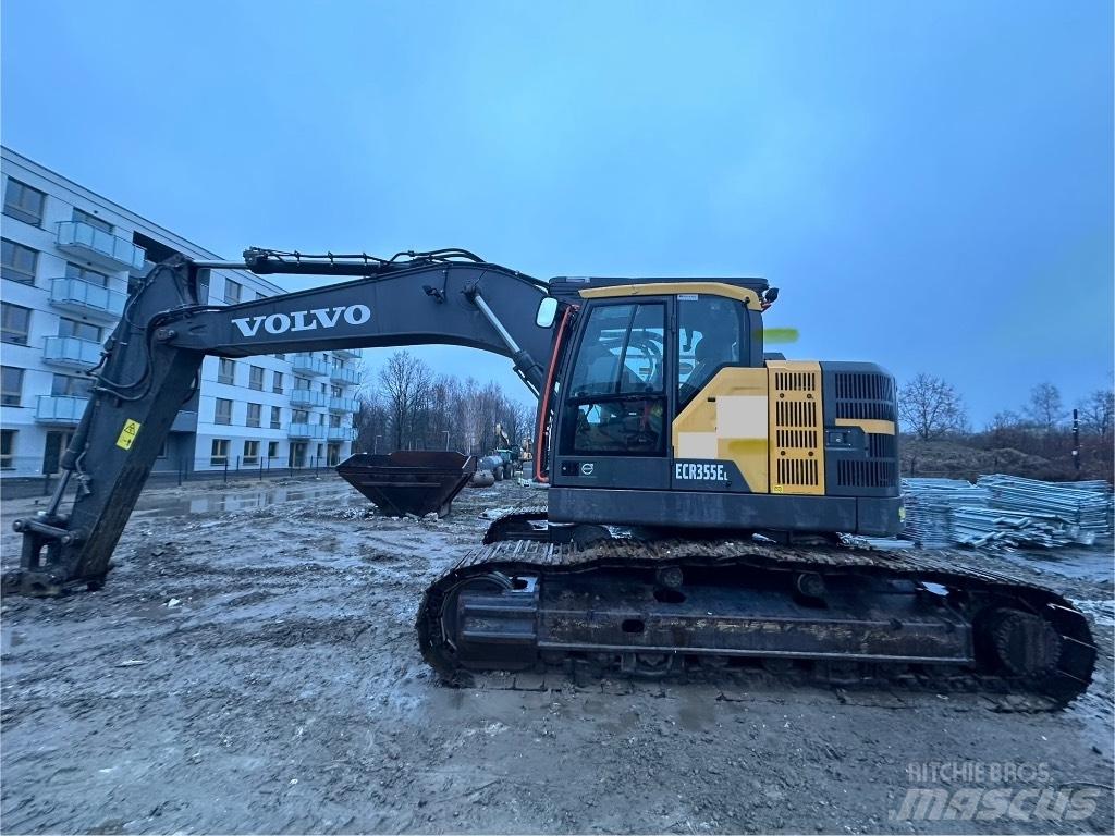 Volvo ECR 355 EL Гусеничні екскаватори