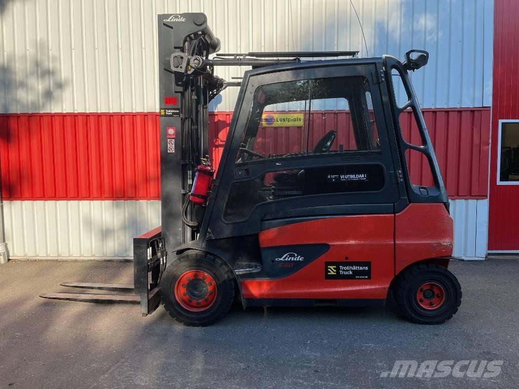 Linde E50HL-01/600 Електронавантажувачі