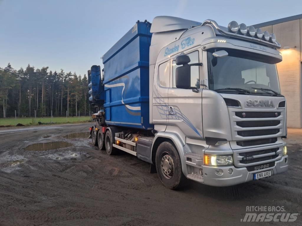 Scania R 580 LB Подрібнювачі деревини