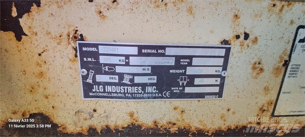 JLG 3394RT Підйомники-ножиці