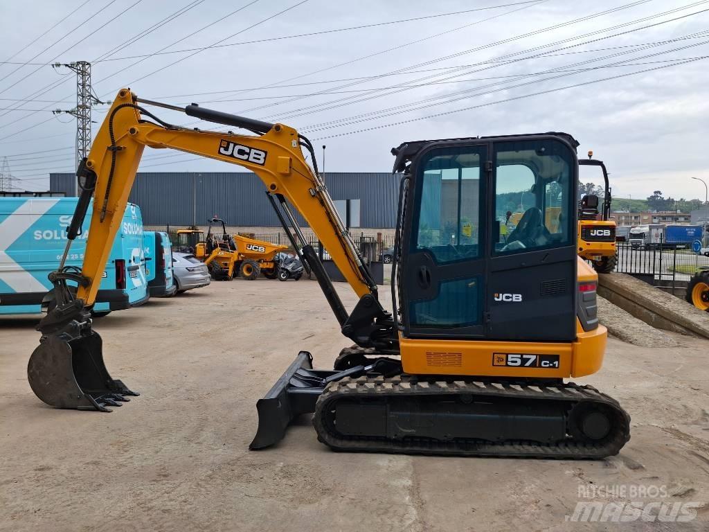 JCB 57C Міні-екскаватори < 7т