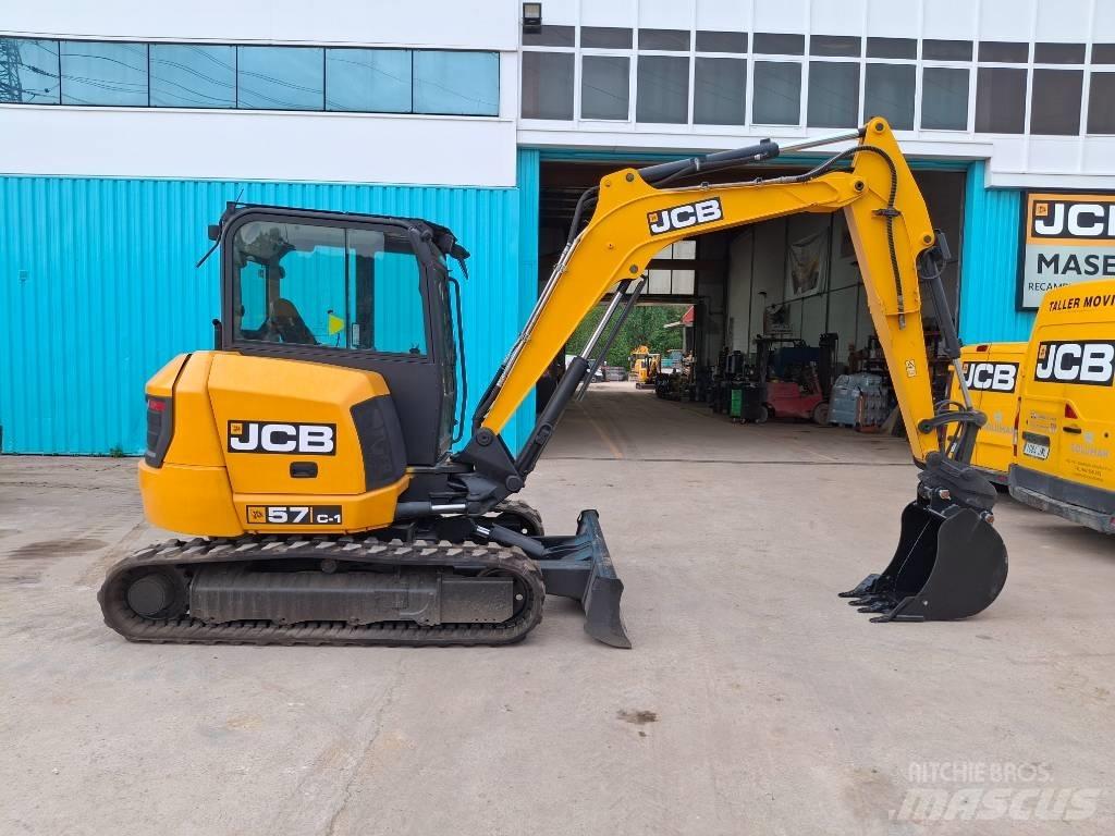JCB 57C Міні-екскаватори < 7т