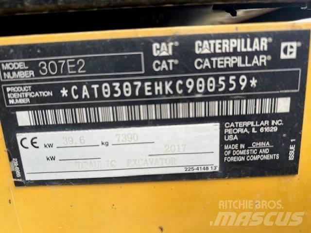 CAT 307E2 Середні екскаватори 7т. - 12т.