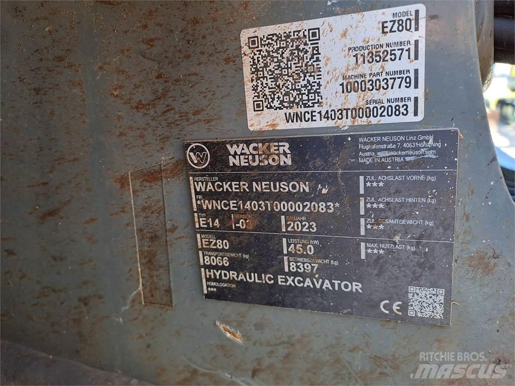Wacker Neuson EZ80 Гусеничні екскаватори