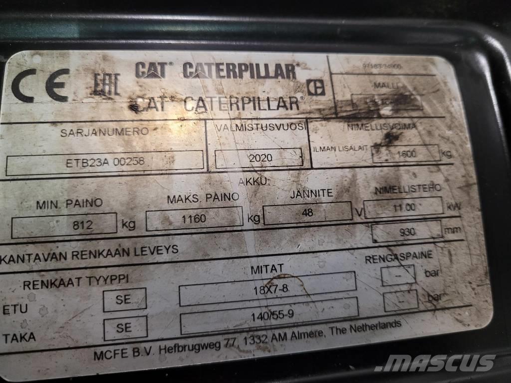 CAT EP16 ANT Електронавантажувачі