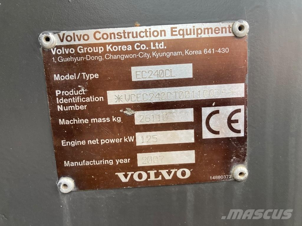 Volvo EC 240 C L Гусеничні екскаватори