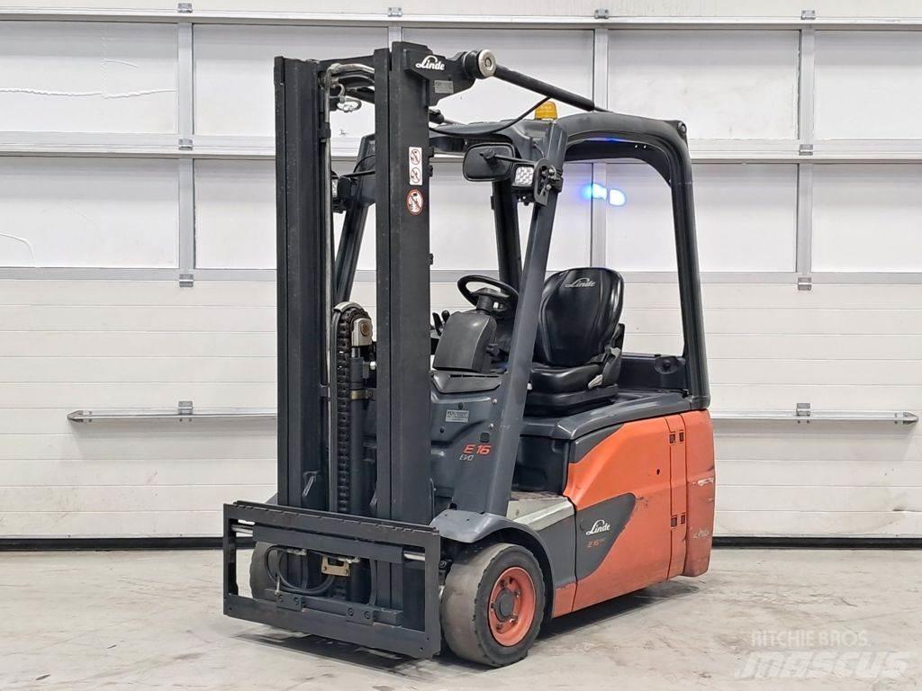 Linde E16-02 Електронавантажувачі