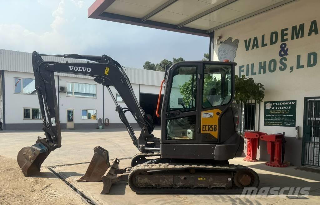 Volvo ECR 58 F Міні-екскаватори < 7т