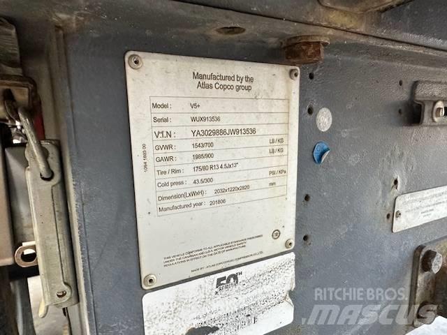 Atlas Copco V5 Освітлювальні вежі