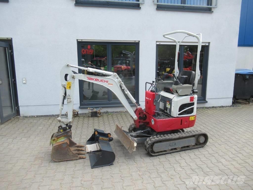 Takeuchi TB 210 R Міні-екскаватори < 7т