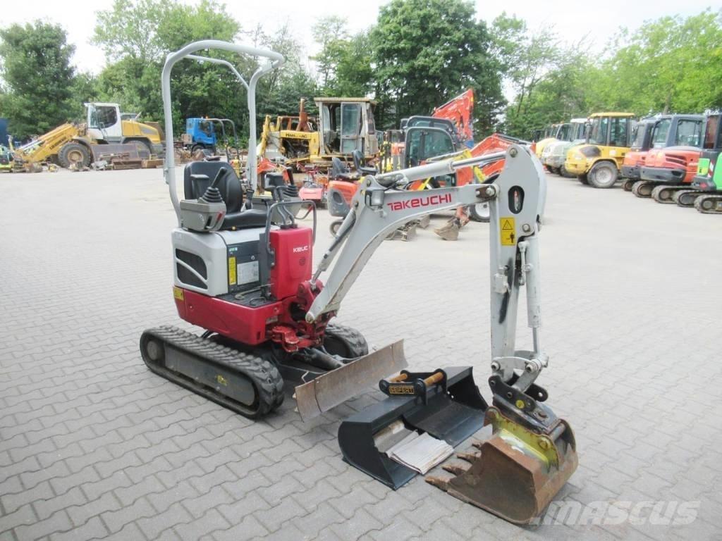 Takeuchi TB 210 R Міні-екскаватори < 7т