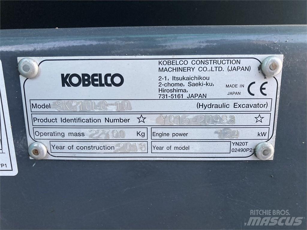 Kobelco SK 210 LC-10 Гусеничні екскаватори