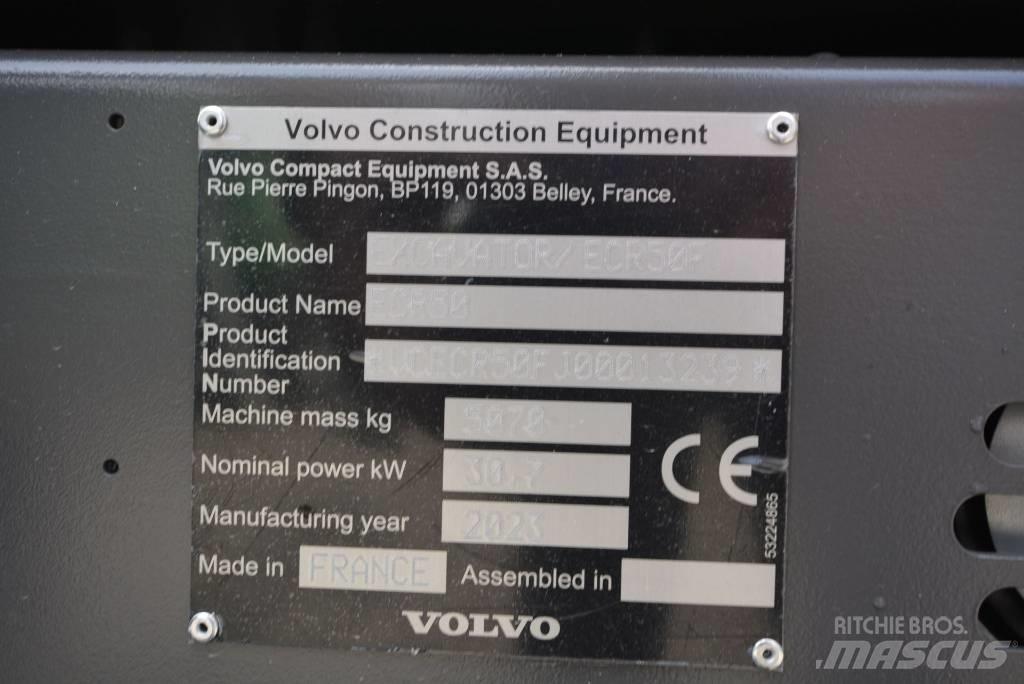 Volvo ECR 50 F Міні-екскаватори < 7т