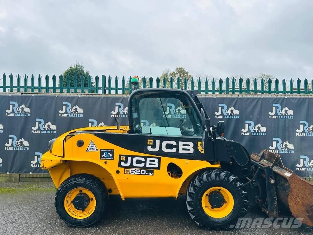 JCB 520-40 Телескопічні навантажувачі