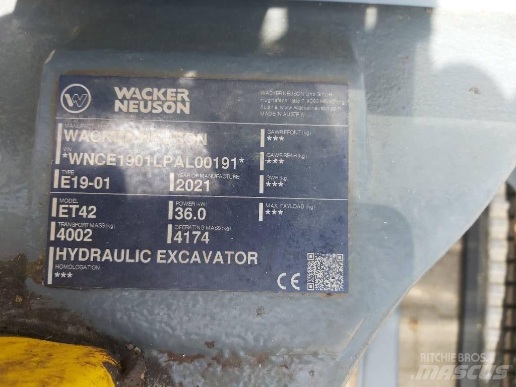 Wacker Neuson ET42 Гусеничні екскаватори