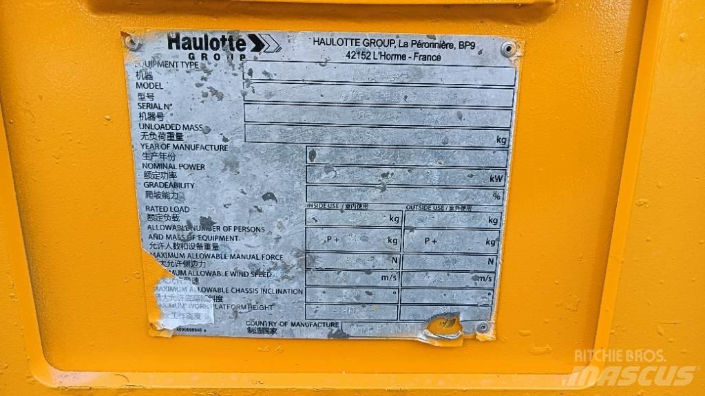 Haulotte OPTIMUM 8 Підйомники-ножиці
