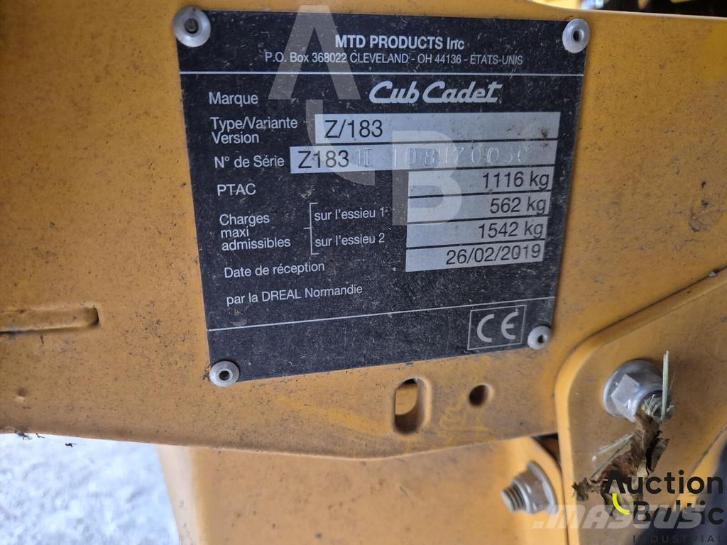 Cub Cadet Z/183 Самохідні газонокосарки