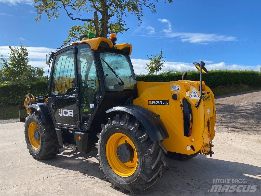 JCB 531-70 Телескопічні навантажувачі