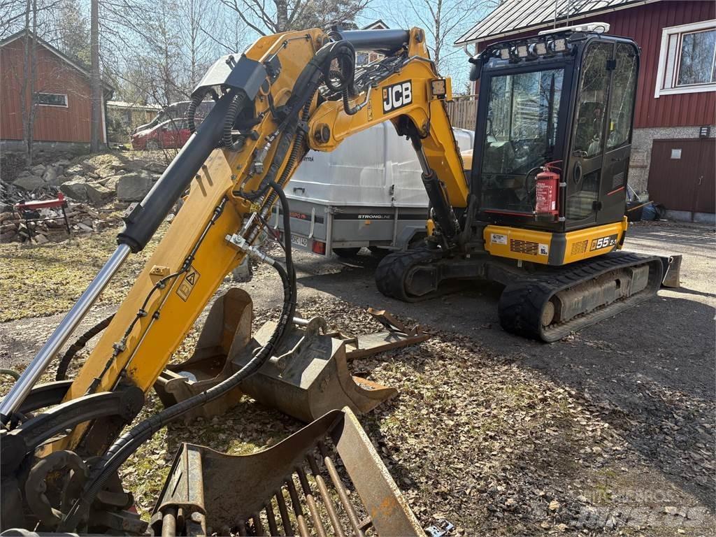 JCB 55Z-1 T3 Гусеничні екскаватори