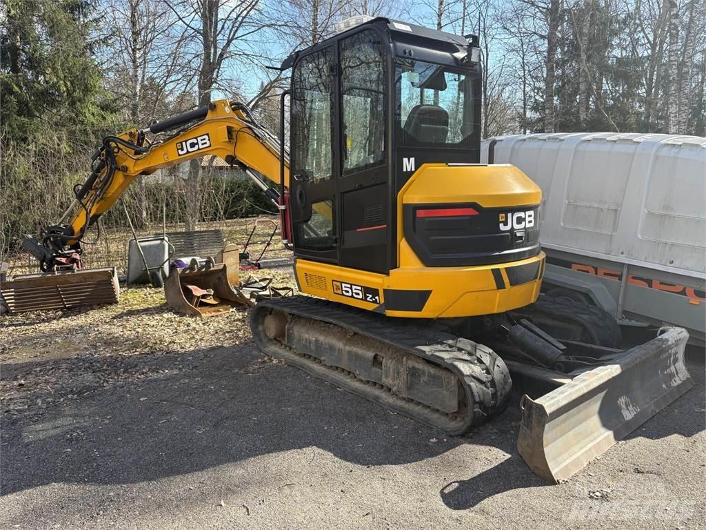 JCB 55Z-1 T3 Гусеничні екскаватори