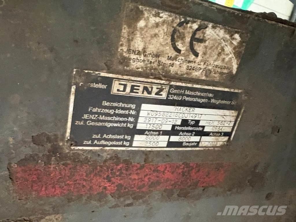JENZ HEM 582Z Подрібнювачі деревини
