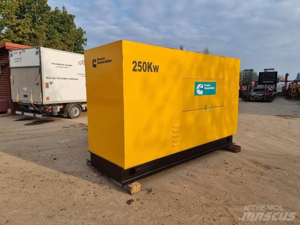 Cummins 250 KW Дизельні генератори