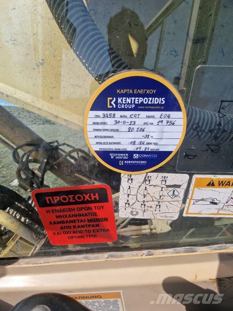 CAT 345 B L Гусеничні екскаватори