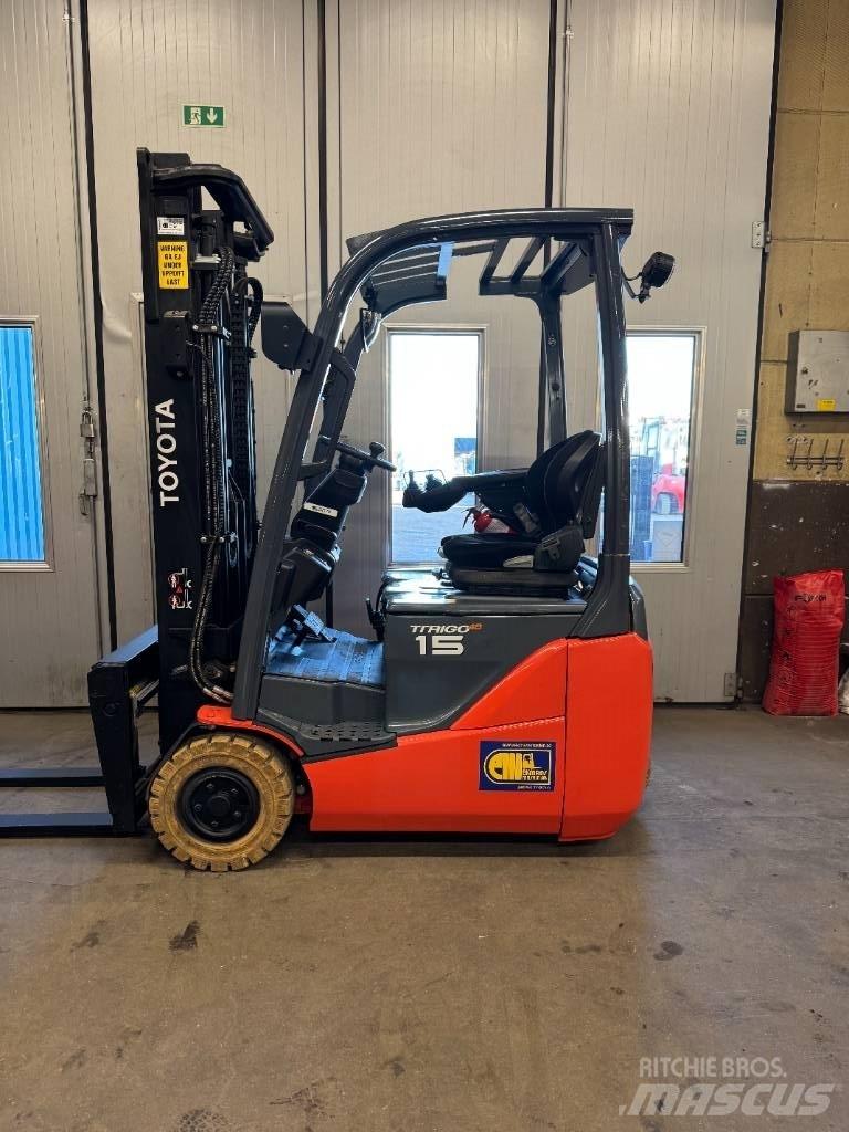 Toyota truck 8FBE15T Електронавантажувачі