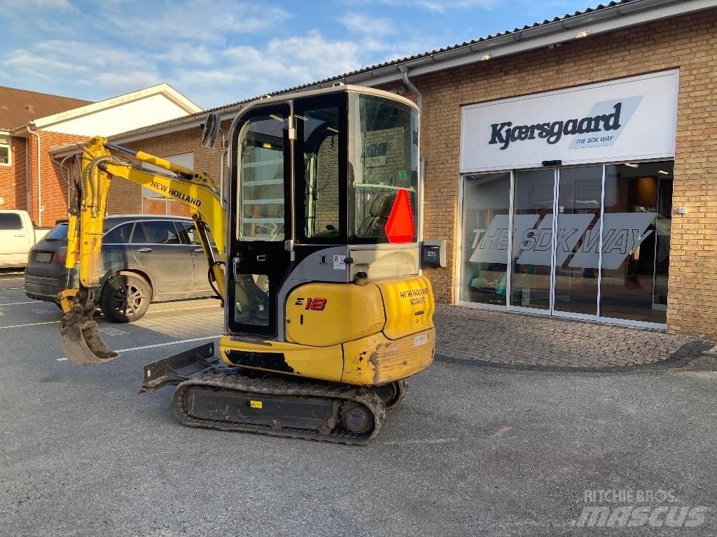 New Holland E 18 C Міні-екскаватори < 7т