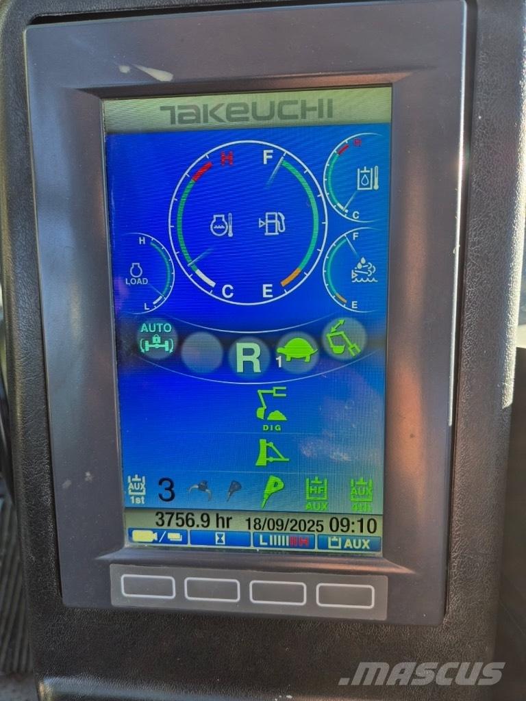Takeuchi TB 295 W Колісні екскаватори