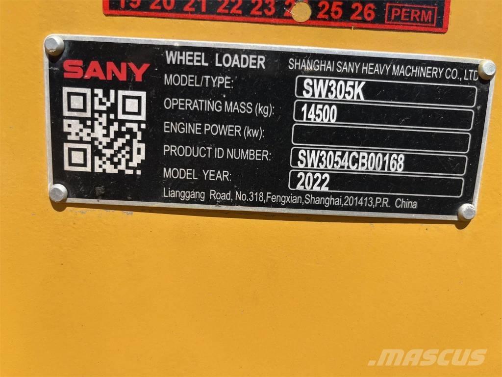 Sany SW 305 K Фронтальні навантажувачі