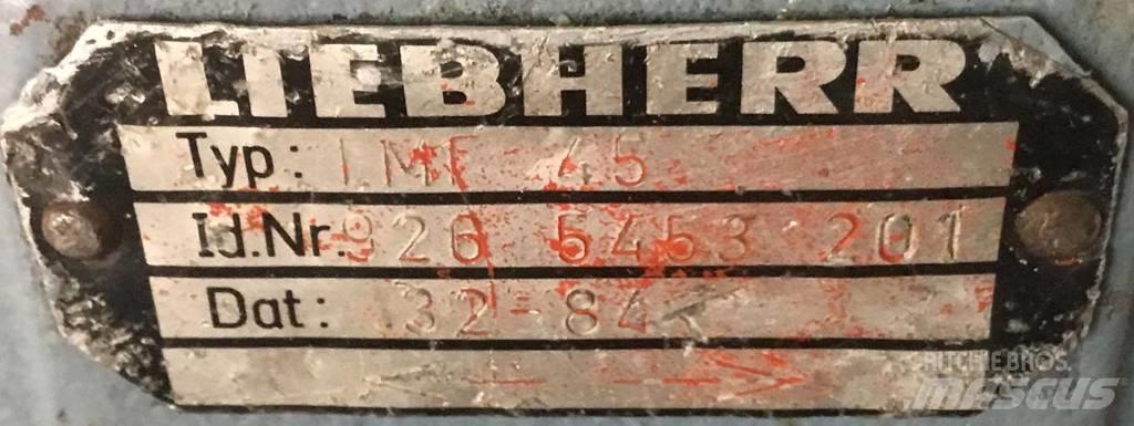 Liebherr LMF045 Гідравліка