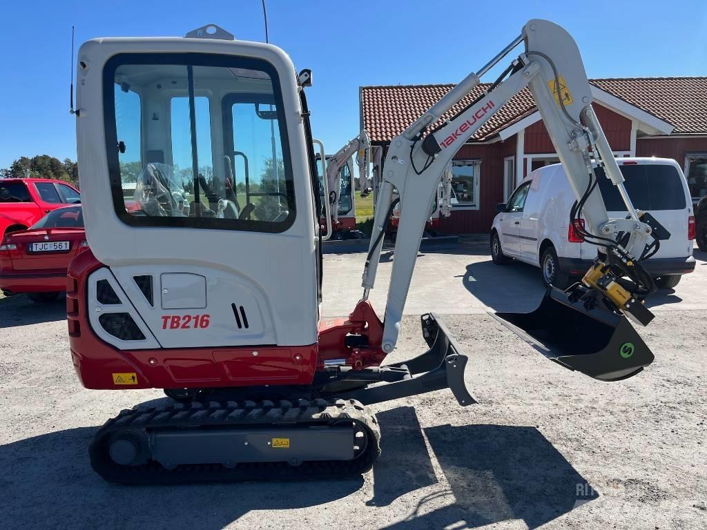Takeuchi TB 216 A Міні-екскаватори < 7т