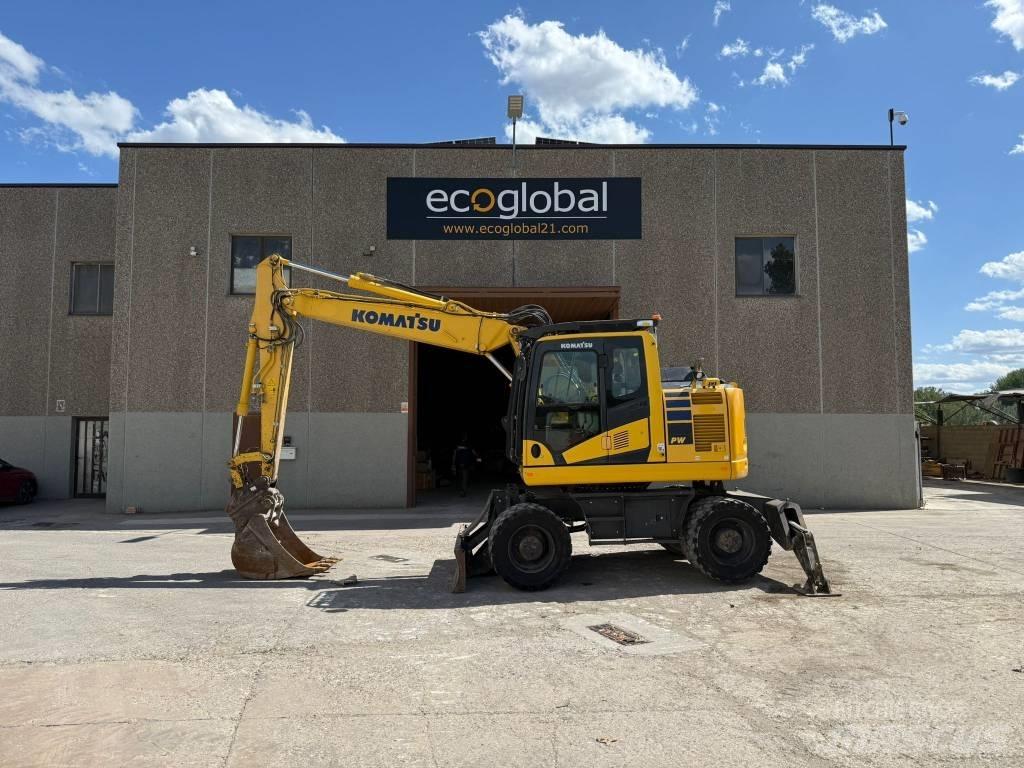 Komatsu PW 148-11 Колісні екскаватори