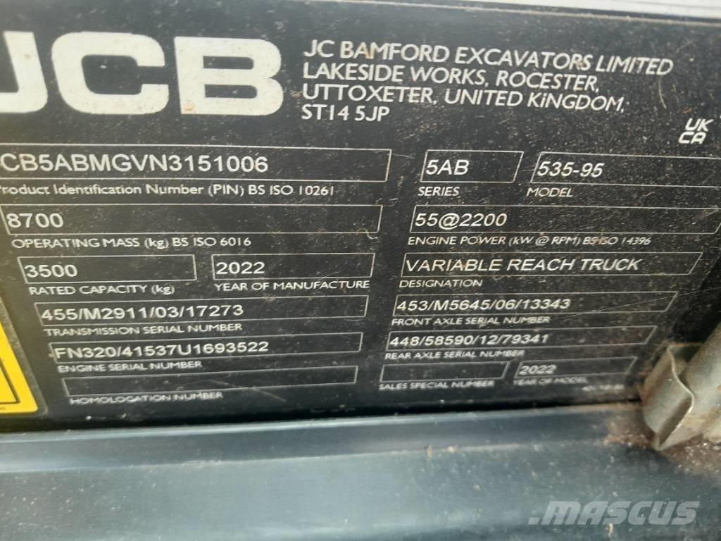 JCB 535-95 Телескопічний навантажувач