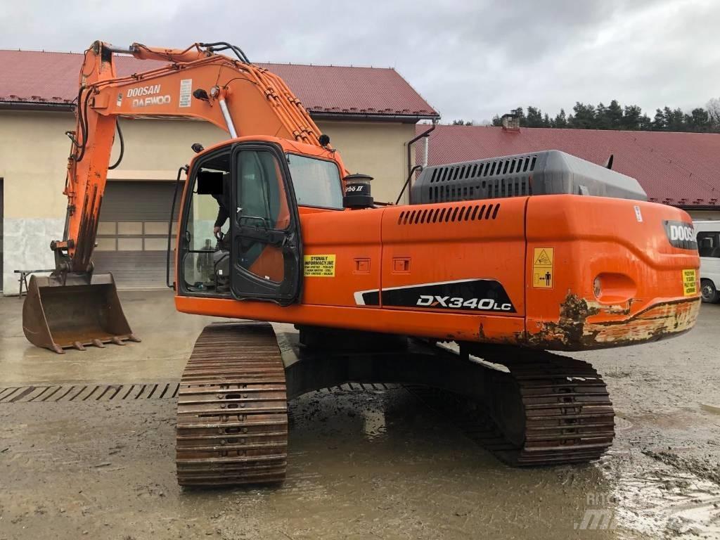 Doosan DX 340 LC Гусеничні екскаватори